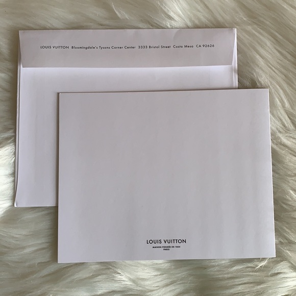 Louis Vuitton Blank Card Vintage Trunk Design - Picture 6 of 7